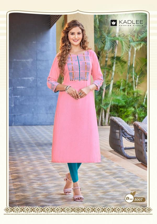 Kadlee Mahek 2 Fancy Wear RayonDesigner Kurti Collection 